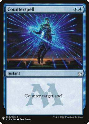 Counterspell (A25) #50 – The List Reprints (Common)