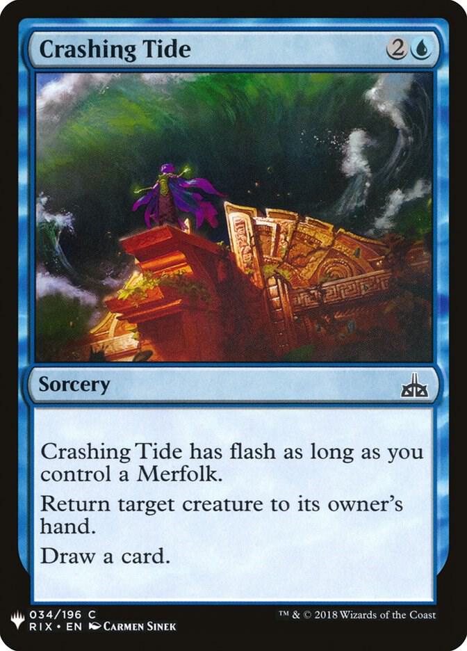 Crashing Tide #RIX-34 — The List