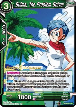 Bulma, the Problem Solver #BT8-047_PR — Malicious Machinations Pre-Release Cards