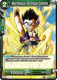 Mischievous Technique Gotenks card art