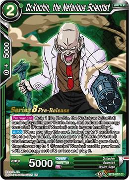 Dr.Kochin, the Nefarious Scientist #BT8-057_PR — Malicious Machinations Pre-Release Cards