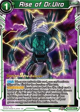 Rise of Dr.Uiro #BT8-063_PR — Malicious Machinations Pre-Release Cards
