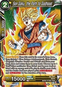 Son Goku, the Path to Godhood card art