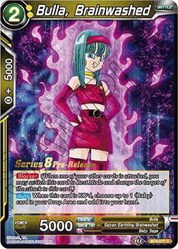 Bulla, Brainwashed #BT8-077_PR — Malicious Machinations Pre-Release Cards