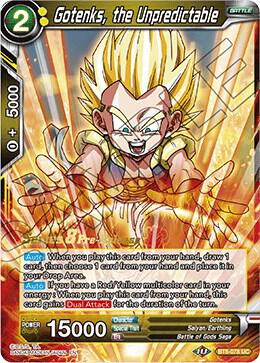 Gotenks, the Unpredictable #BT8-078_PR — Malicious Machinations Pre-Release Cards