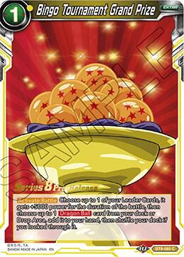 Bingo Tournament Grand Prize