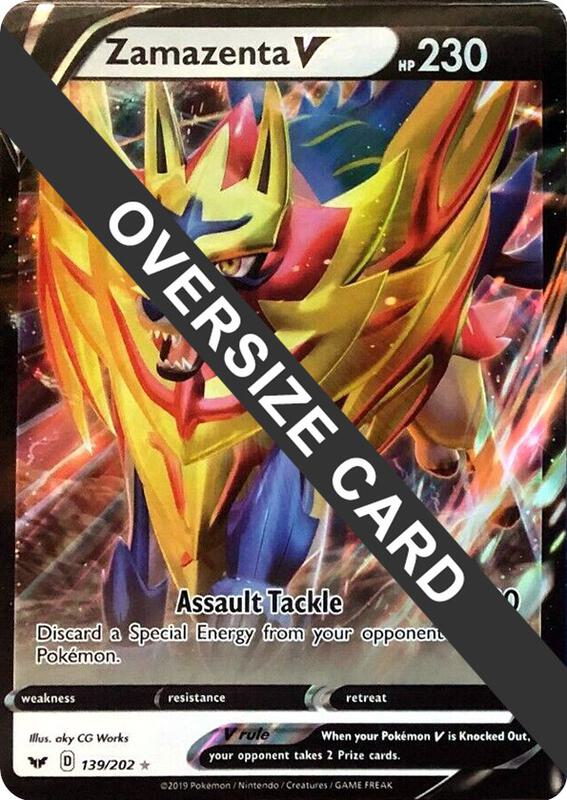 Zamazenta V 139/202 from Jumbo Cards