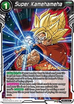 Super Kamehameha #BT8-104_PR — Malicious Machinations Pre-Release Cards