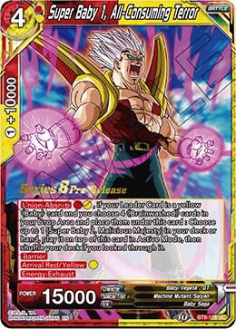 Super Baby 1, All-Consuming Terror #BT8-116_PR — Malicious Machinations Pre-Release Cards