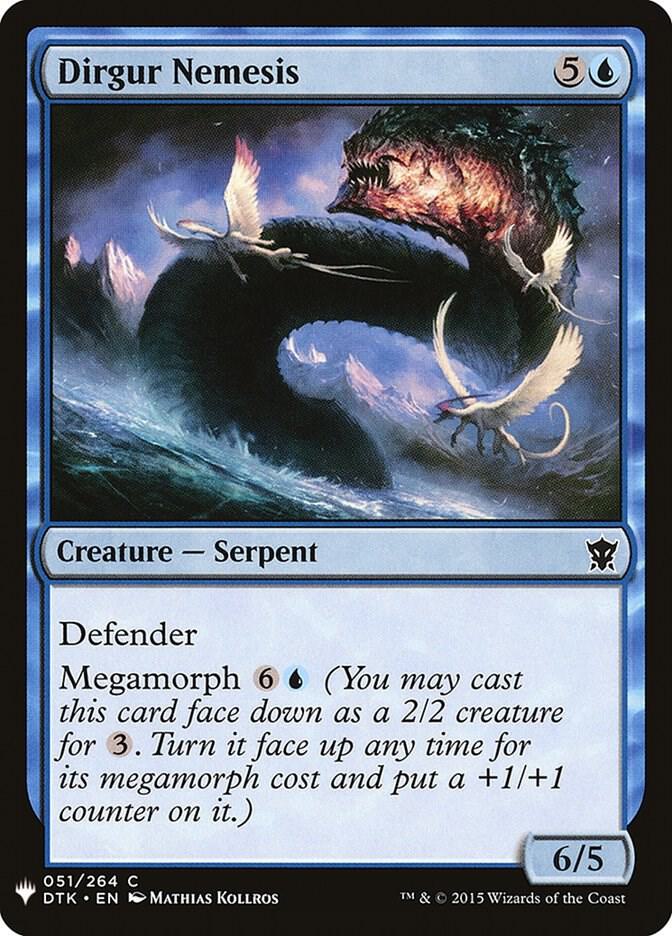 Dirgur Nemesis #DTK-51 — The List