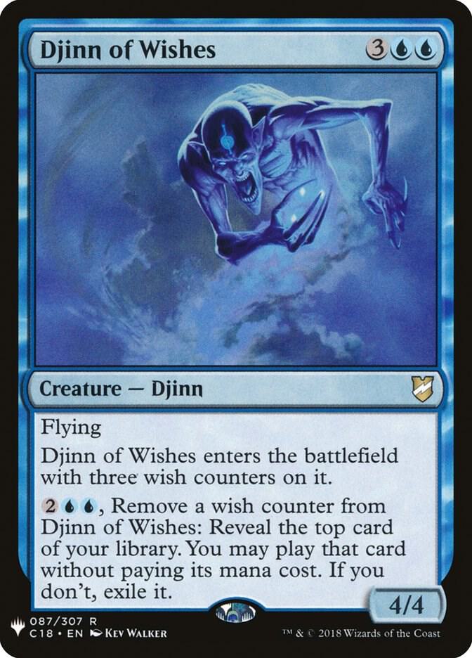 Djinn of Wishes #C18-87 — The List