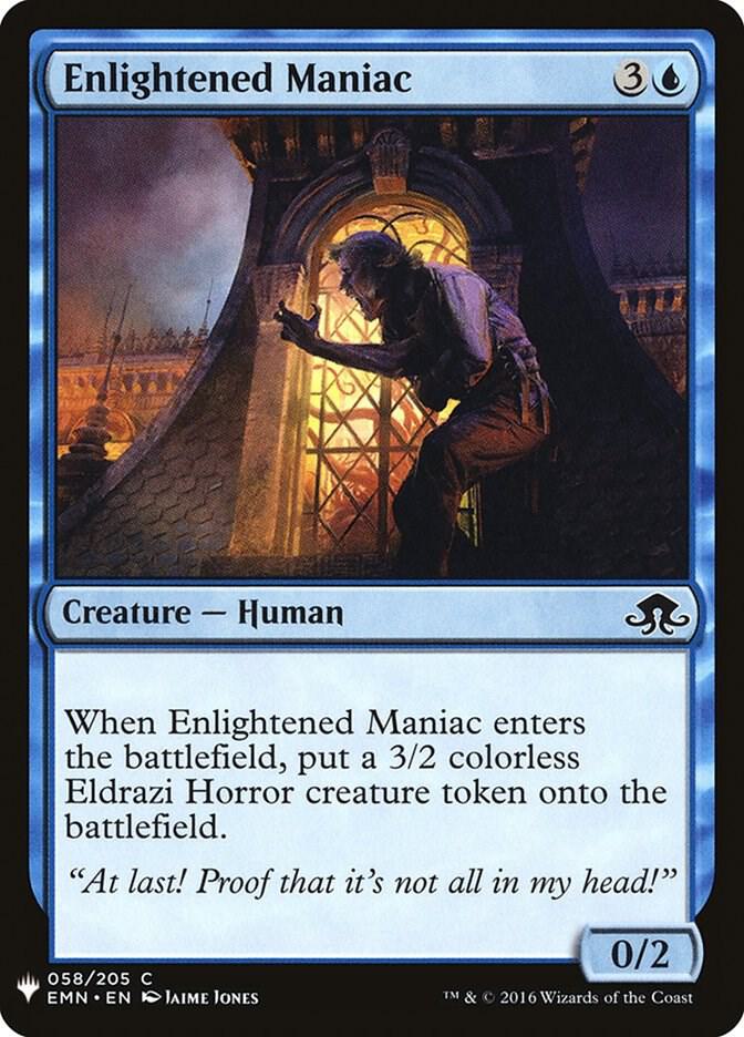 Enlightened Maniac #EMN-58 — The List