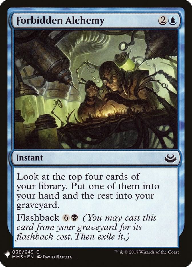 Forbidden Alchemy #MM3-38 — The List