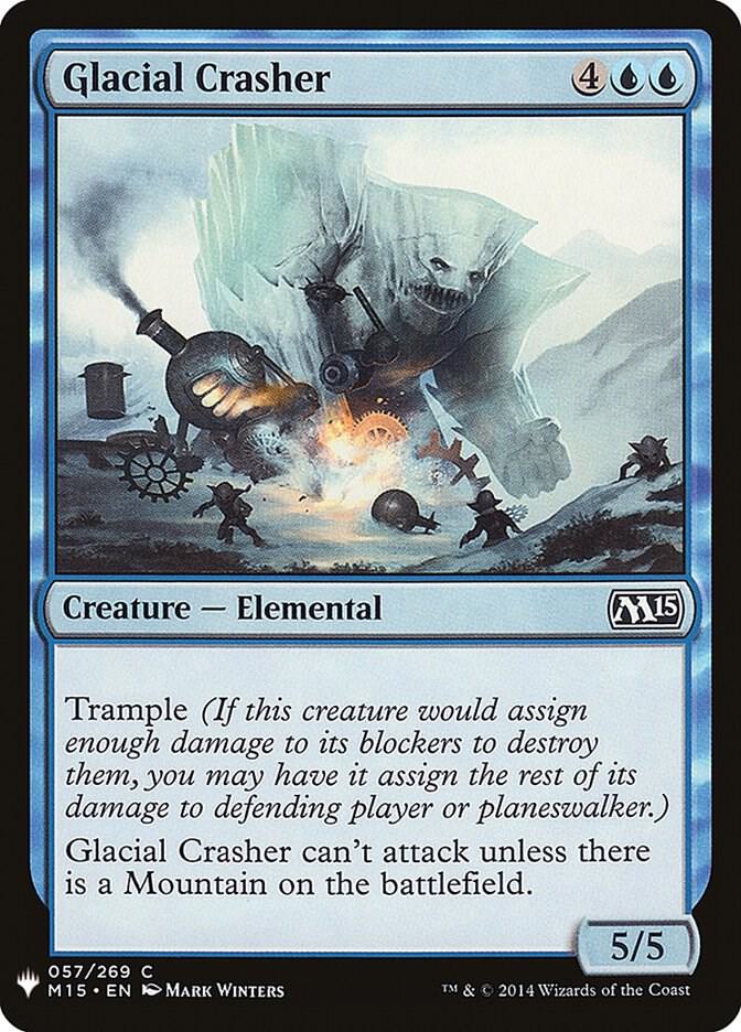 Glacial Crasher #M15-57 — The List