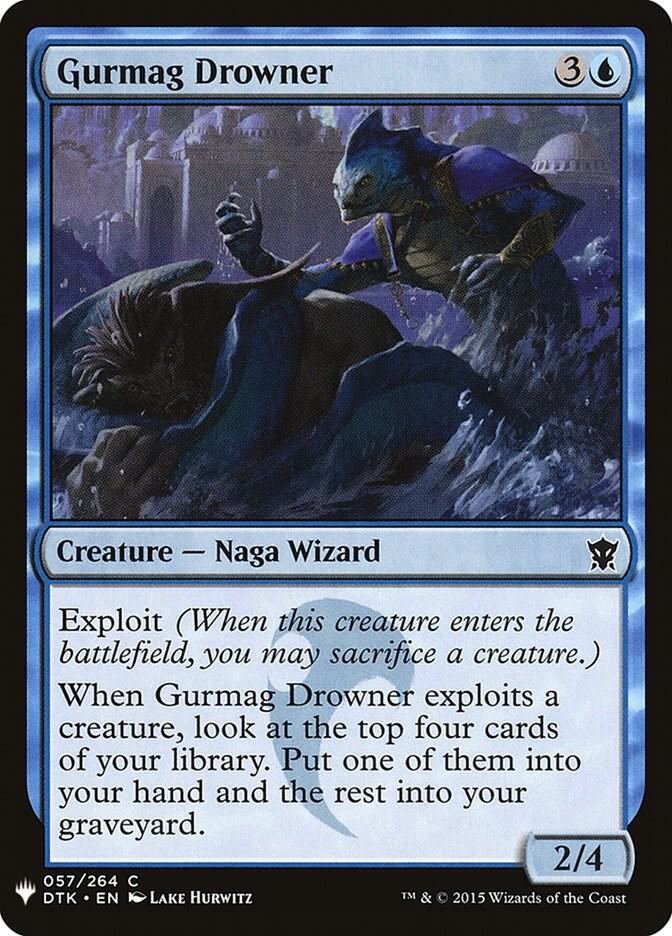 Gurmag Drowner #DTK-57 — The List
