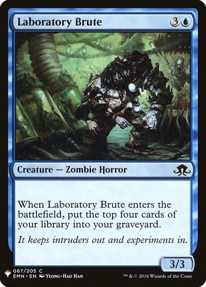 Laboratory Brute #EMN-67 — The List