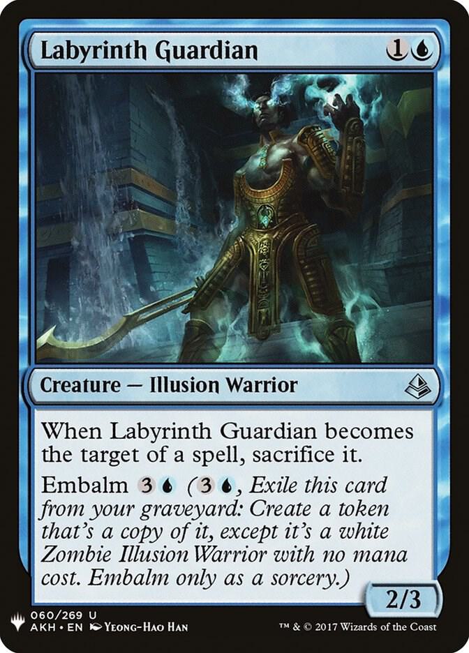 Labyrinth Guardian #AKH-60 — The List