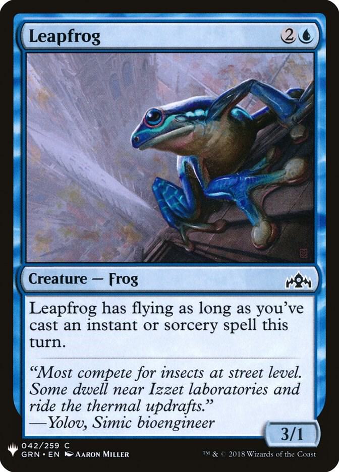 Leapfrog #GRN-42 — The List