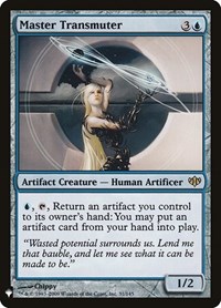 Master Transmuter - The List Reprints - Magic: The Gathering card
