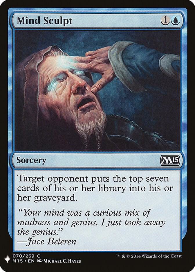 Mind Sculpt #M15-70 — The List
