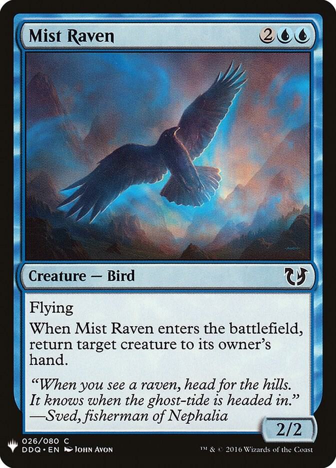 Mist Raven #DDQ-26 — The List