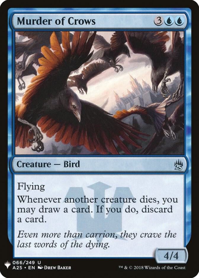 Murder of Crows #A25-66 — The List