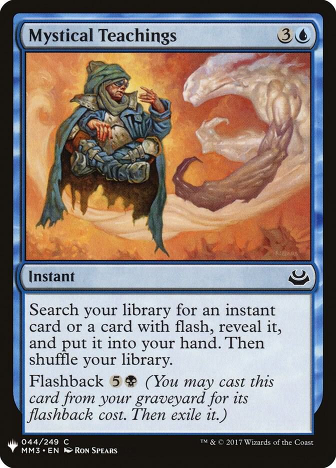 Mystical Teachings #MM3-44 — The List