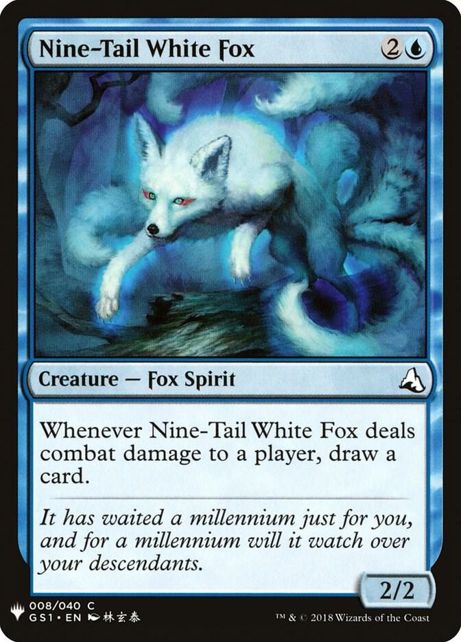 Nine-Tail White Fox #GS1-8 — The List
