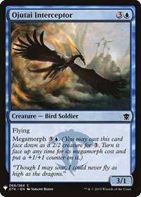 Ojutai Interceptor - The List Reprints - Magic: The Gathering card