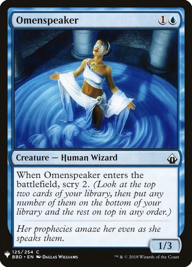 Omenspeaker #BBD-125 — The List