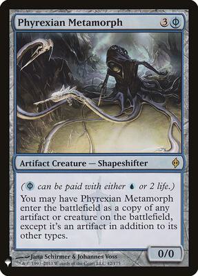 Phyrexian Metamorph #42 – The List Reprints (Rare)