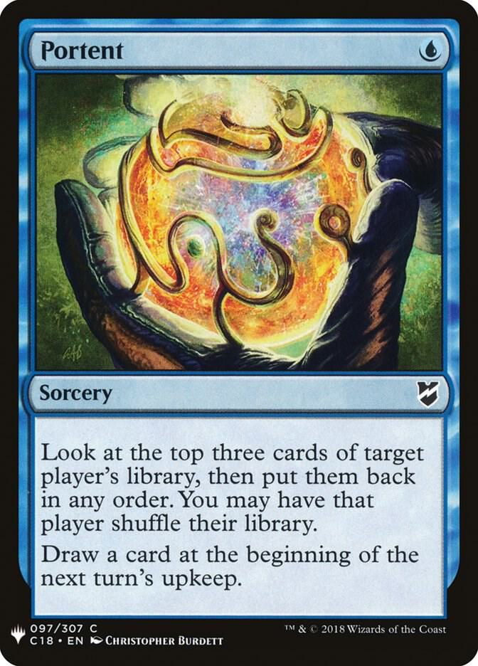 Portent #C18-97 — The List