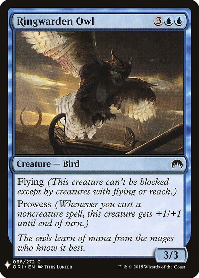 Ringwarden Owl #ORI-68 — The List
