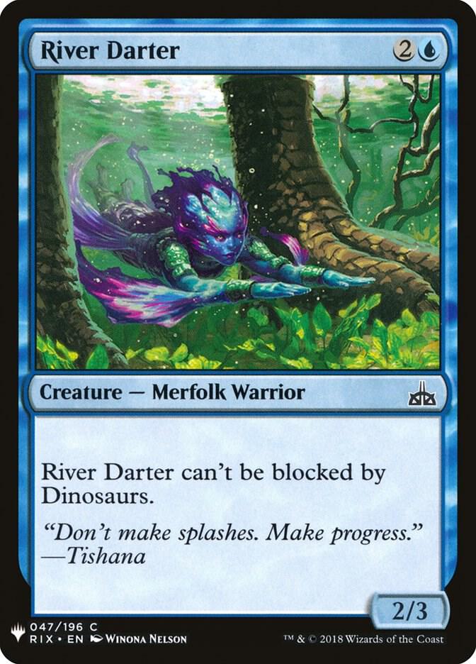 River Darter #RIX-47 — The List