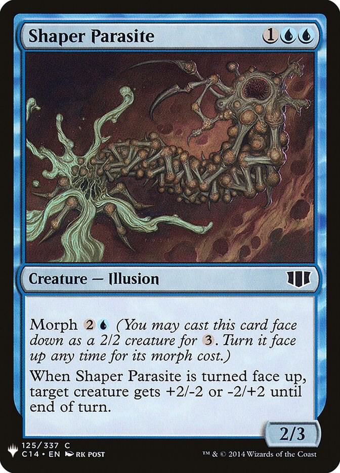 Shaper Parasite #C14-125 — The List