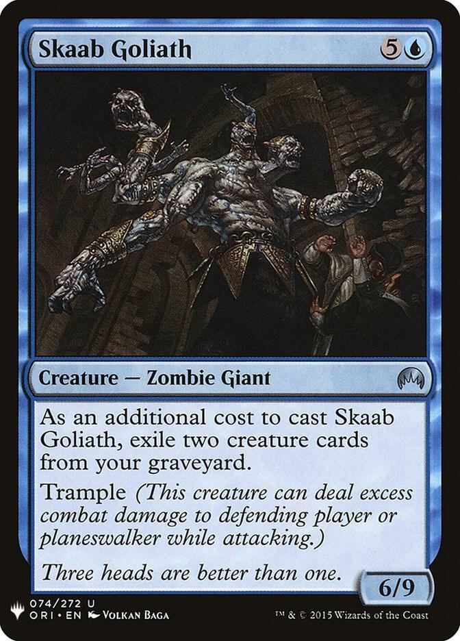 Skaab Goliath #ORI-74 — The List