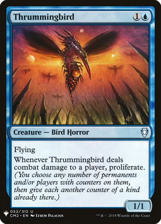 Thrummingbird #CM2-52 — The List
