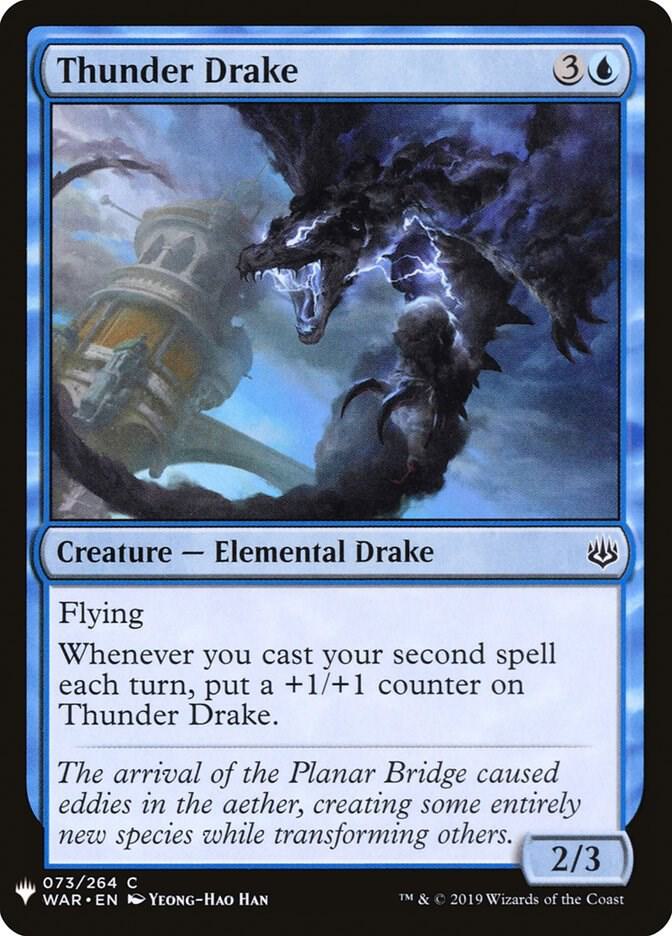 Thunder Drake #WAR-73 — The List
