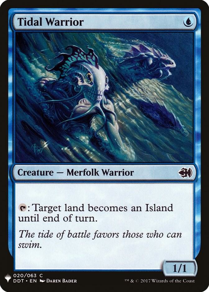 Tidal Warrior #DDT-20 — The List