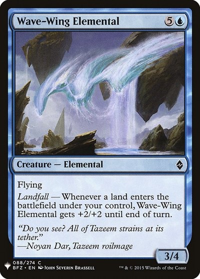 Wave Wing Elemental