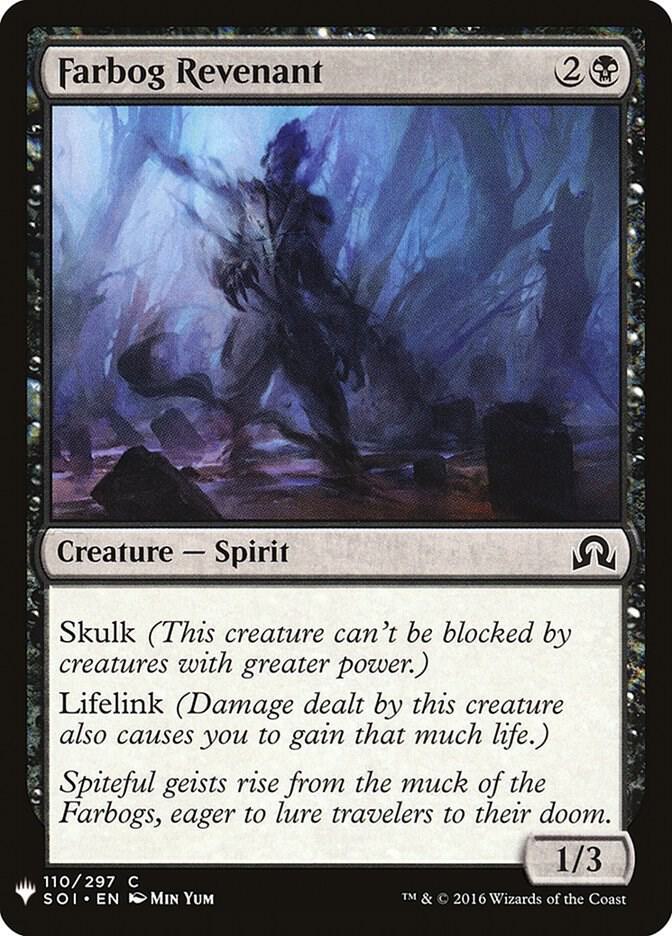 Farbog Revenant #SOI-110 — The List