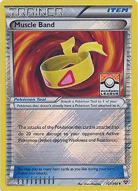 Muscle Band - 121/146 - (Pokemon League) 121/146 from League & Championship Cards