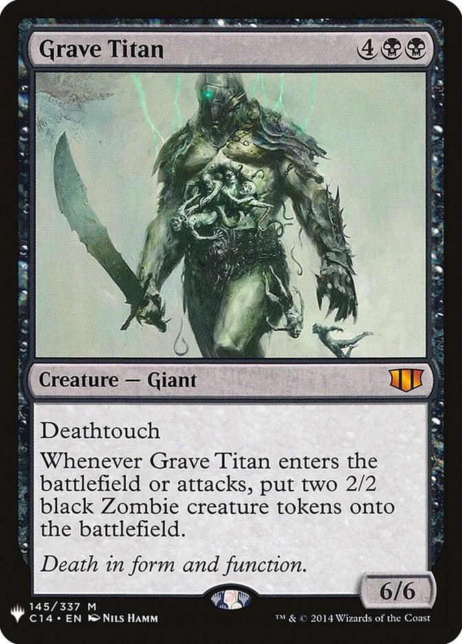Grave Titan #C14-145 — The List