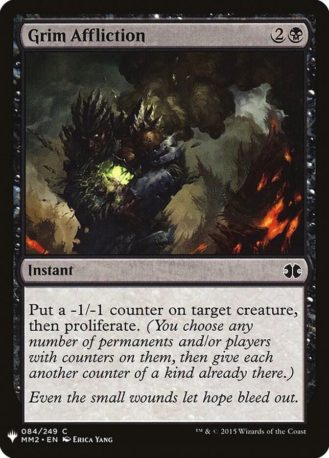 Grim Affliction #MM2-84 — The List