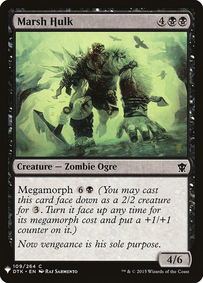 Marsh Hulk #DTK-109 — The List