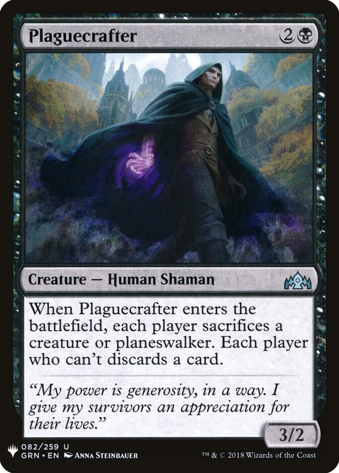 Plaguecrafter #GRN-82 — The List
