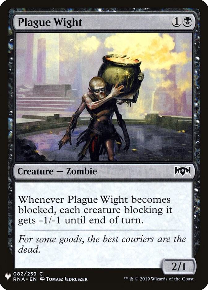 Plague Wight #RNA-82 — The List