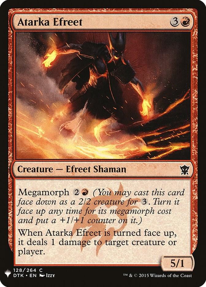 Atarka Efreet #DTK-128 — The List