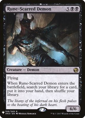 Rune-Scarred Demon #106 – The List Reprints (Rare)
