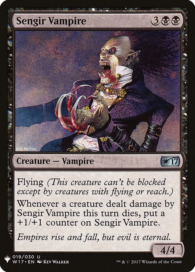 Sengir Vampire #W17-19 — The List